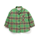 起毛チェックシャツジャケット