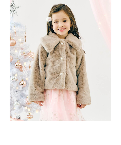 ファーショートジャケット｜エフオーオンラインストアの通販｜&mall