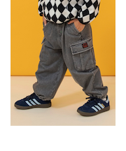 あったかケミカルカーゴパンツ 10分丈