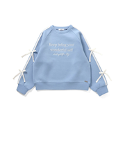 ダンボール袖ラインりぼんトレーナー