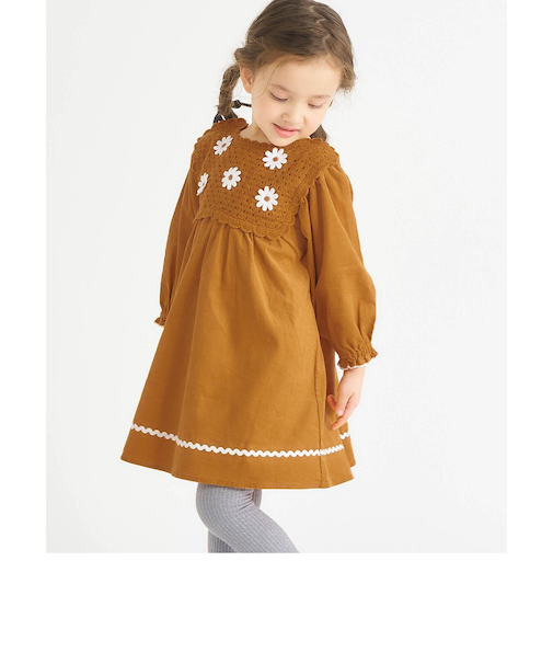 ハート・フラワー・さくらんぼモチーフワンピース