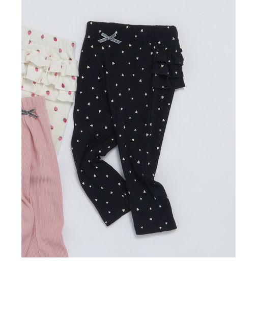 あったかフリルレギンス/7days Style pants  10分丈