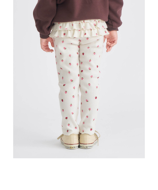 あったかフリルレギンス/7days Style pants 10分丈