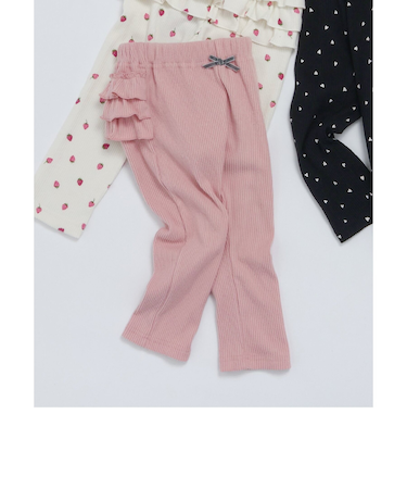 あったかフリルレギンス/7days Style pants 10分丈