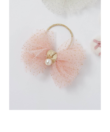 シアーリボンヘアゴム