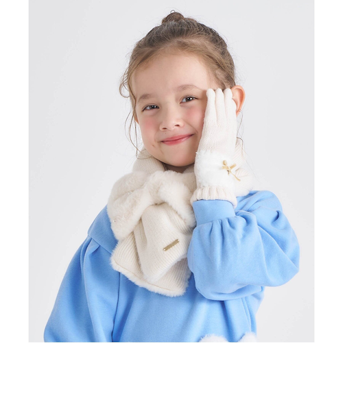 リボンファーマフラー｜エフオーオンラインストアの通販｜&mall