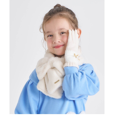 リボンファーマフラー