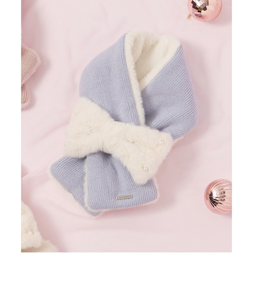 リボンファーマフラー