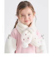 ハート・さくらんぼボアマフラー