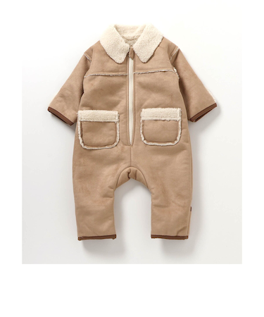 Bpop ムートンジャンプスーツ