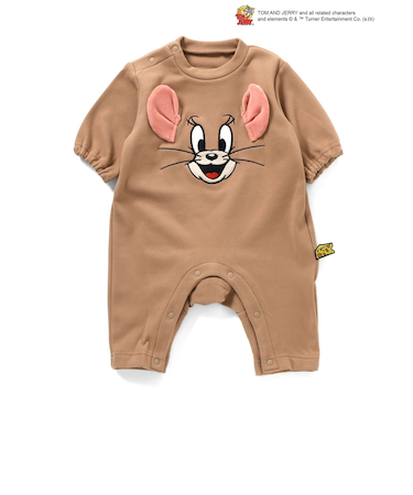 【リンク】トム＆ジェリー もちふわあったかカバーオール