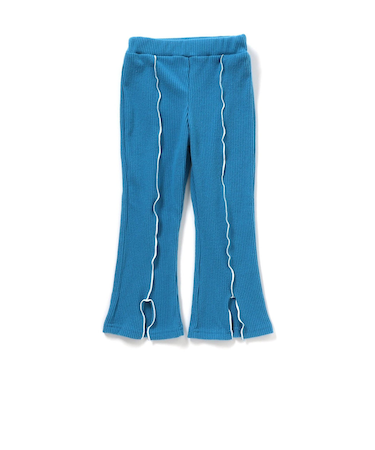 WEB限定 あったかメローフレアレギンス  10分丈