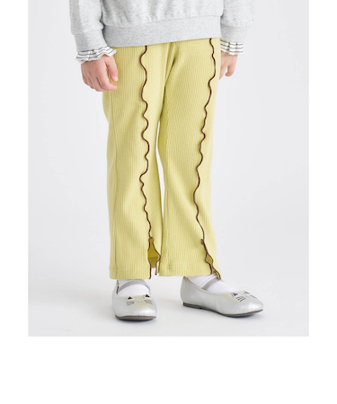 WEB限定 あったかメローフレアレギンス 10分丈