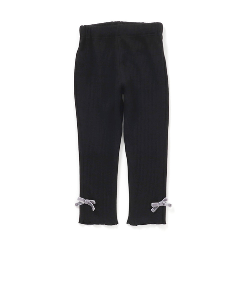 リボン裏起毛リブレギンス/7days Style