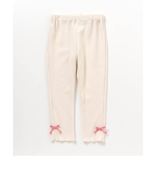 リボン裏起毛リブレギンス/7days Style