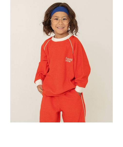 WEB限定 あったか裏起毛パイルトレーナー(セットアップ可)