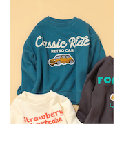 あったかサガラワッペントレーナー