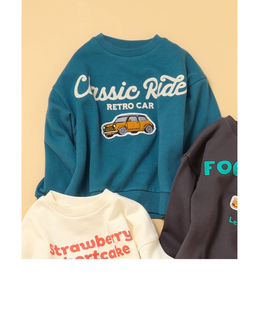 あったかサガラワッペントレーナー