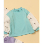 WEB限定 裏シャギーファーリボントレーナー