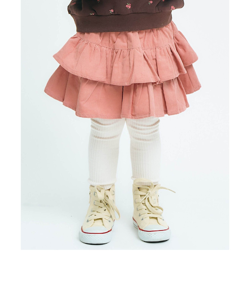 ティアードインパンツ付きスカート