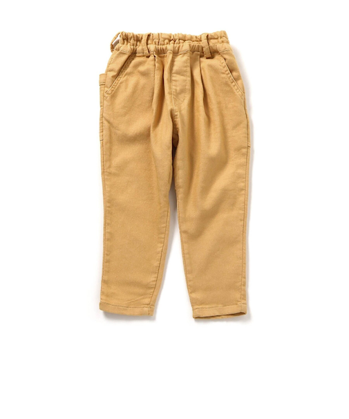 やわらかすぽ軽タックパンツ 10分丈