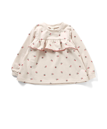 WEB限定 フレアフリルトレーナー