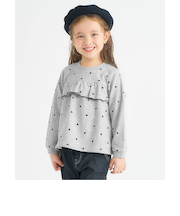 WEB限定 フレアフリルトレーナー