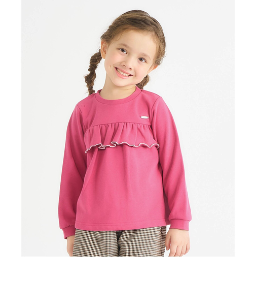 WEB限定 フレアフリルトレーナー