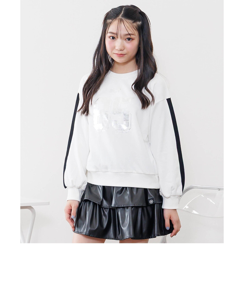 ナンバリング袖ライントレーナー｜エフオーオンラインストアの通販