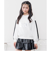 ナンバリング袖ライントレーナー