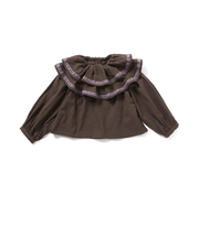 衿フリルトップス