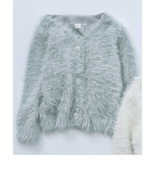 ラメシャギーカーディガン