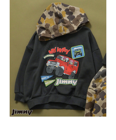 【リンク】Jimnyコラボ ワッペンパーカー