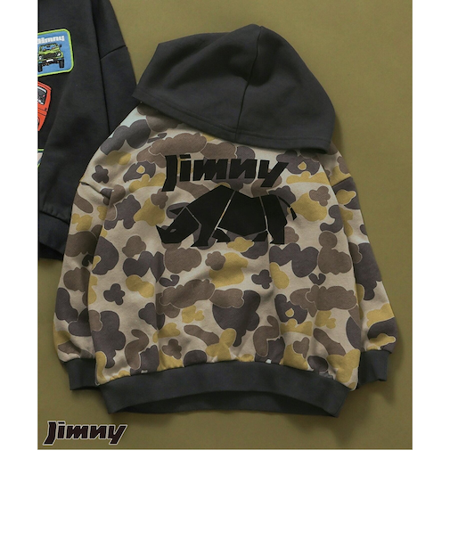 【リンク】Jimnyコラボ ワッペンパーカー