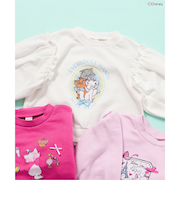 【ディズニーキャラクター/ マリー】キャンディースリーブトレーナー