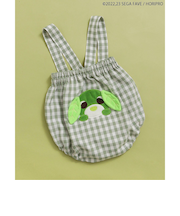 WEB限定 お茶犬サスペンダー付ベビーブルマ