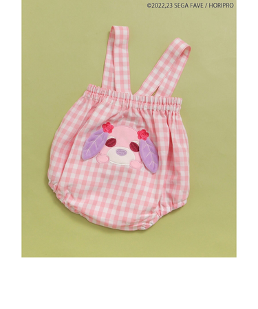WEB限定 お茶犬サスペンダー付ベビーブルマ
