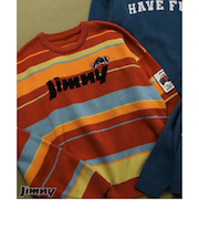 【リンク】Jimnyコラボ ジャガードセーター(大人)_マシンウォッシャブル