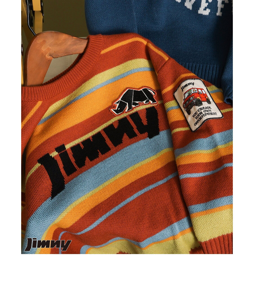 【リンク】Jimnyコラボ ジャガードセーター_マシンウォッシャブル