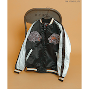 【ゴジラ】 蓄光刺繍リバーシブルスカジャン（大人）