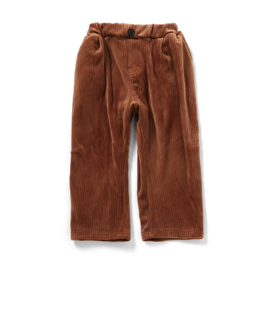 あったかふわとろテーパードパンツ 10分丈