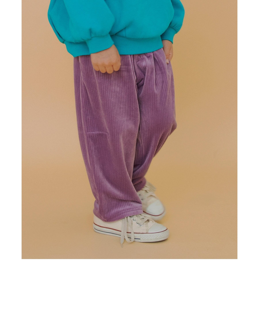 あったかふわとろテーパードパンツ  10分丈