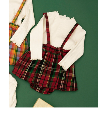 【リンク】2Pセットチェックベビージャンスカ