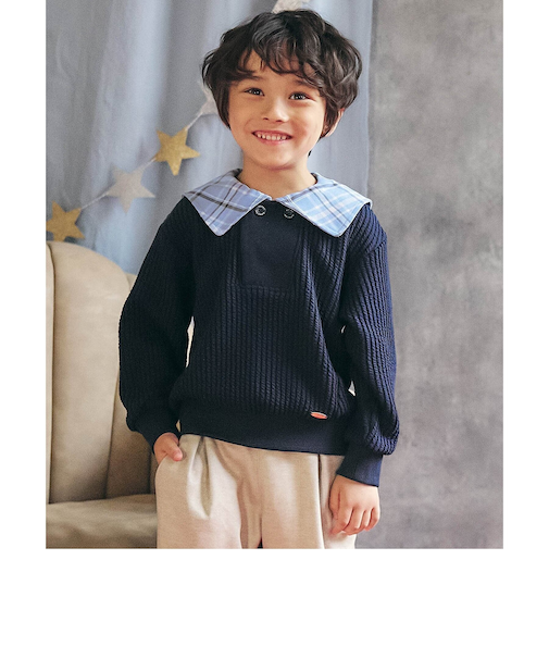 【リンク】セーラーカラートップス