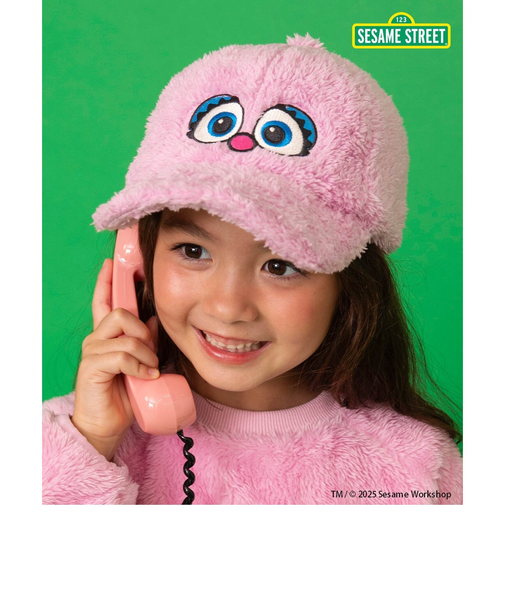 セサミストリート ボアキャップ