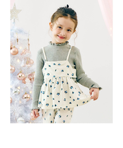 ベロアサイドオープンビスチェ