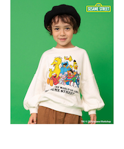 セサミストリート 2色2柄トレーナー