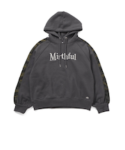 裏起毛迷彩切替フーディ