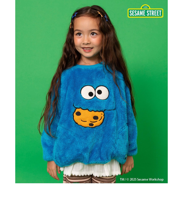 WEB限定  セサミストリート ファーフリーストレーナー