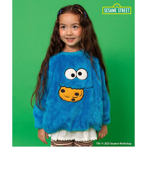 WEB限定  セサミストリート ファーフリーストレーナー